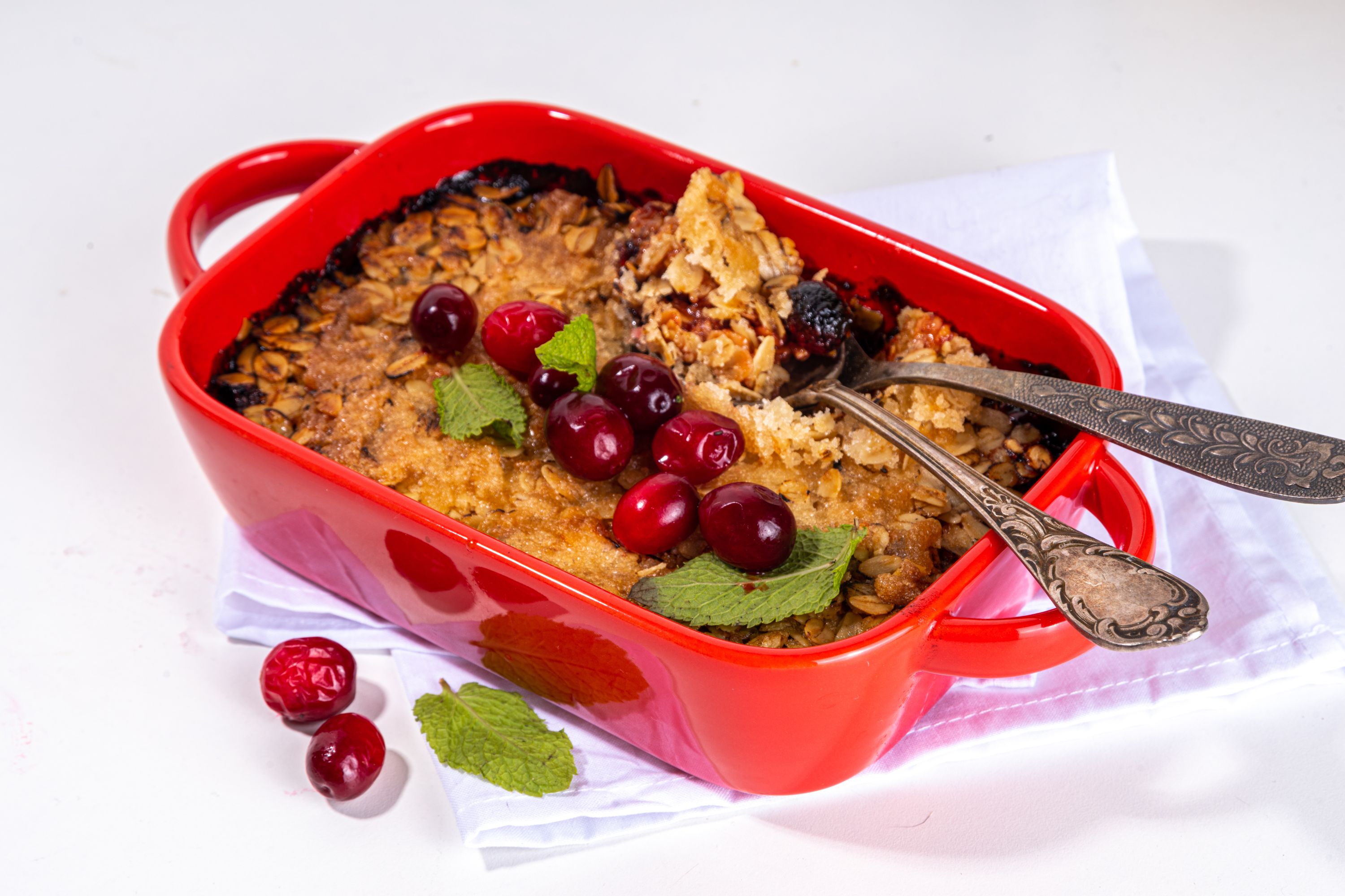 Cranberry Crumble
